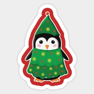 I am a Christmas Tree! Sticker